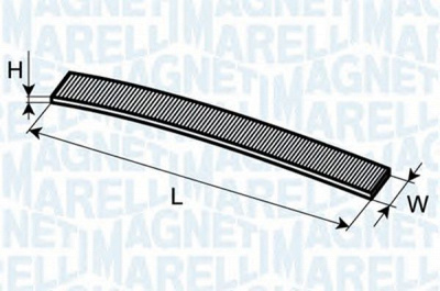 MAGNETI MARELLI 350203061460 -  Фильтр воздуха в салоне